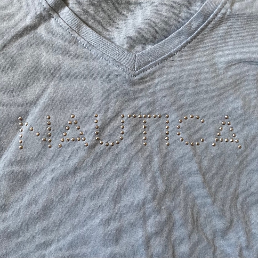 Blue Nautica Shirt Sleeve Shirt